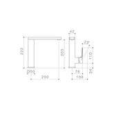Caroma Vivas Sink Mixer